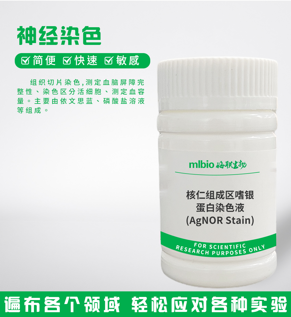 核仁組成區嗜銀蛋白染色液(AgNORStain)主圖